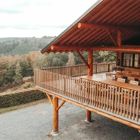 La Harde 31 pers Malmedy, vue, wellness, jardin-2